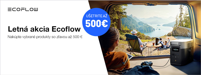 Letn akcia Ecoflow - uetrite a 500 