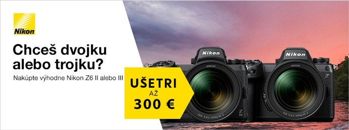 Ušetri s Nikonom až 300 €