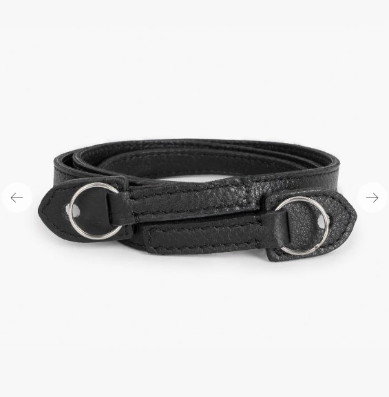 Obrázok Bronkey Roma 101 - Black Leather camera strap 120cm