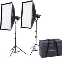 Nanlite FS-150B Bi-Colour 2 light kit with stand