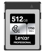 Lexar 512GB CFexpress Typ B Pro Silver R1750/W1300