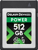 Delkin CFexpress Power R3650/W3240/SW820 (4.0) 512GB