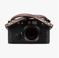 Bronkey Berlin 102 - Brown Leather camera strap 95cm