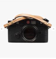 Bronkey Berlin 103 - Tanned Leather camera strap 95cm