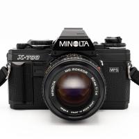 Minolta X-700 + 50mm/1.4 + 28mm/2.8 + 135mm/2.8 SET, Pouit tovar