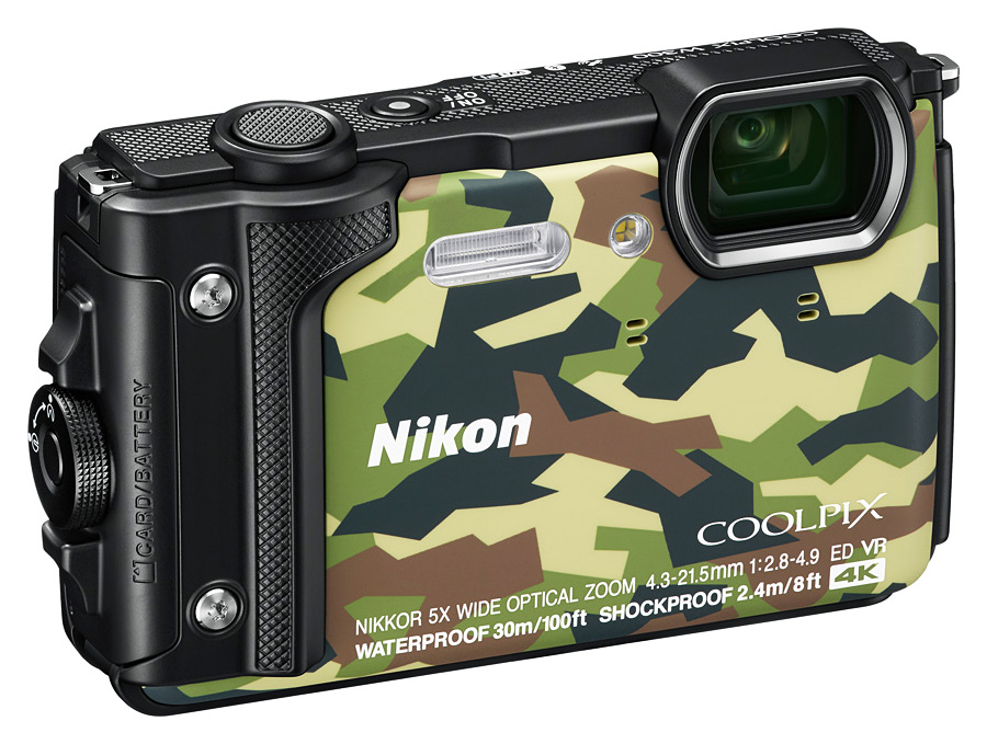 Nikon Coolpix W300 Holiday Kit, Kamufláž 